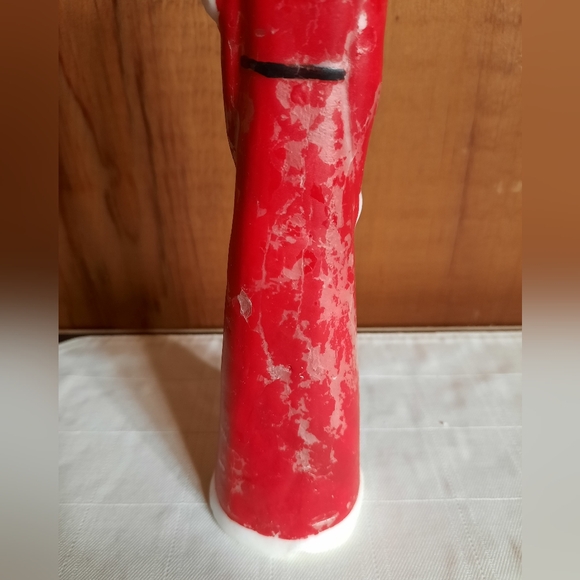 Vintage Christmas Candles Tall Santa Holding Tree Present Sack of Gifts - Picture 15 of 16